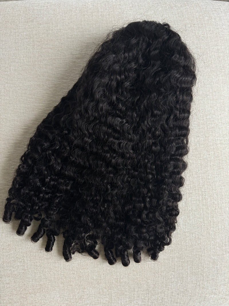 Burmese Curly - Half wig