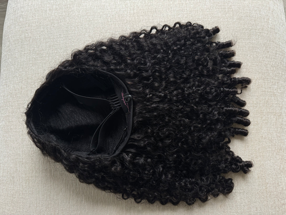 Burmese Curly - Half wig